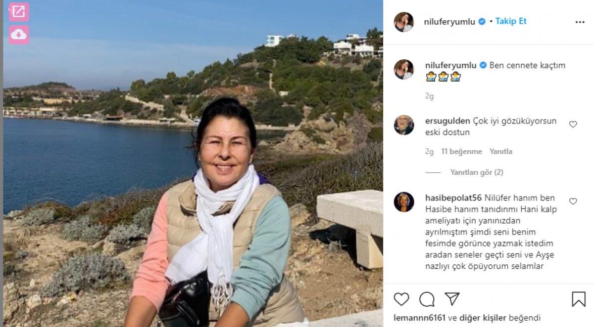 Nilüfer Bodrum'a gitti