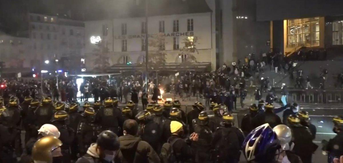 Fransa’da 'Küresel Güvenlik' yasası ve polis şiddeti protestosu