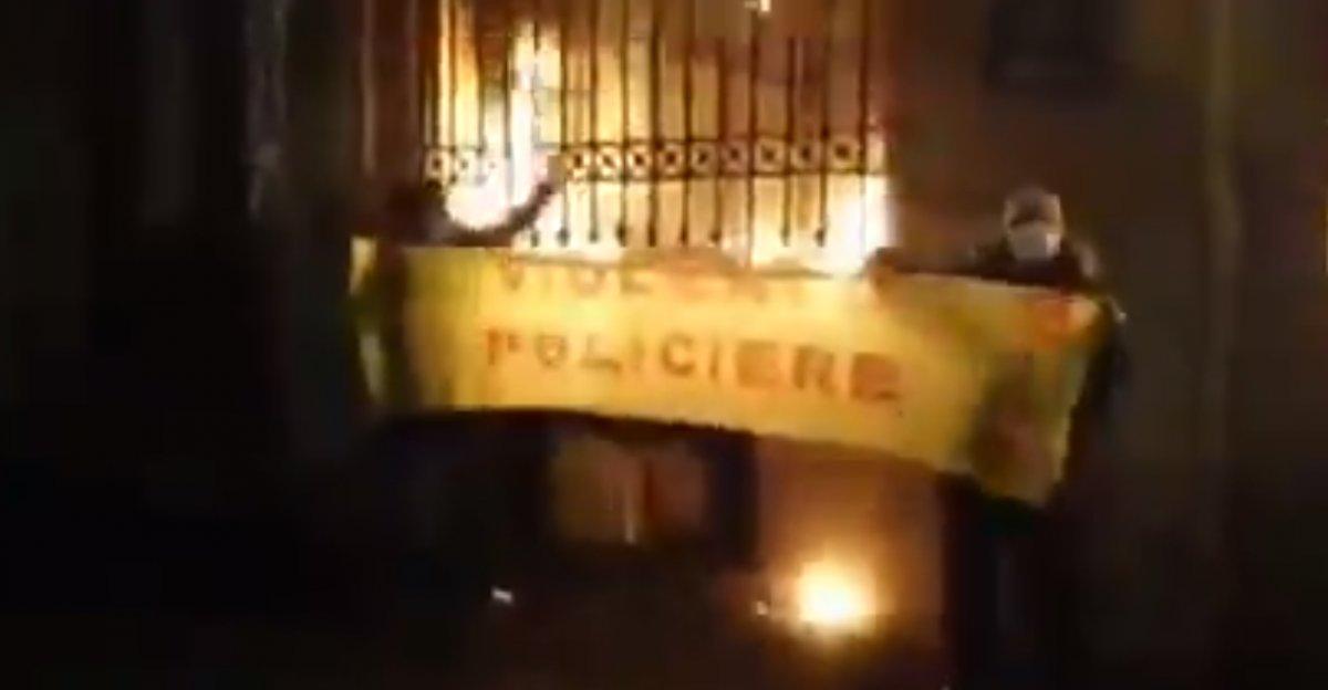 Fransa’da 'Küresel Güvenlik' yasası ve polis şiddeti protestosu