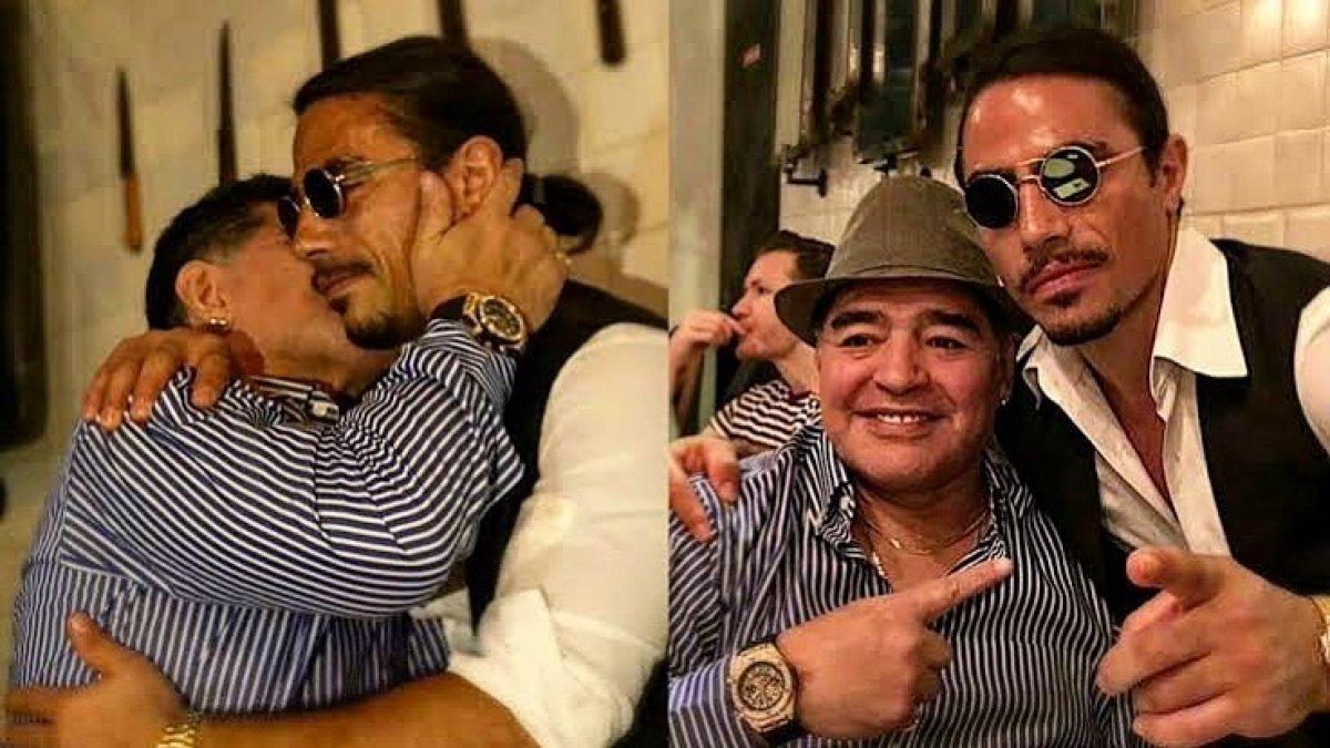 Nusret, Maradona'nın masasını kalıcı olarak rezerve etti