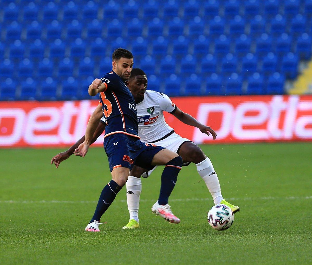 Denizlispor'dan Başakşehir karşısında müthiş geri dönüş