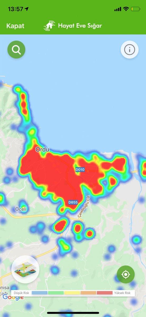 Ordu’da otopark ve yemekhaneler yoğun bakım servisine dönüştürülüyor