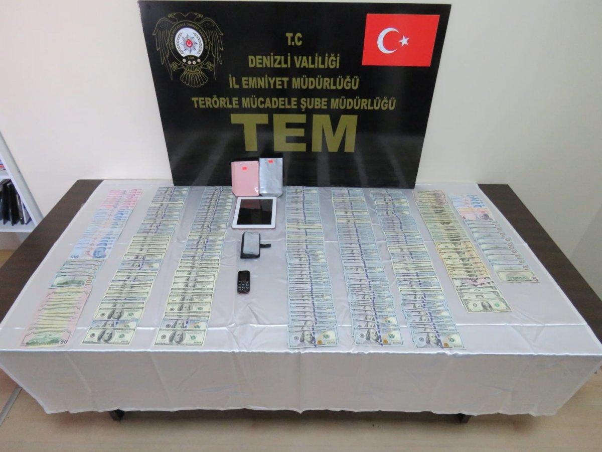 Denizli’de FETÖ’cünün 40 bin doları taburenin altından çıktı