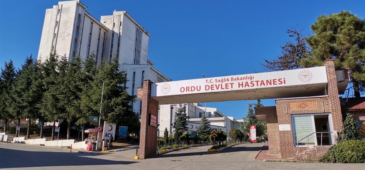 Ordu’da otopark ve yemekhaneler yoğun bakım servisine dönüştürülüyor
