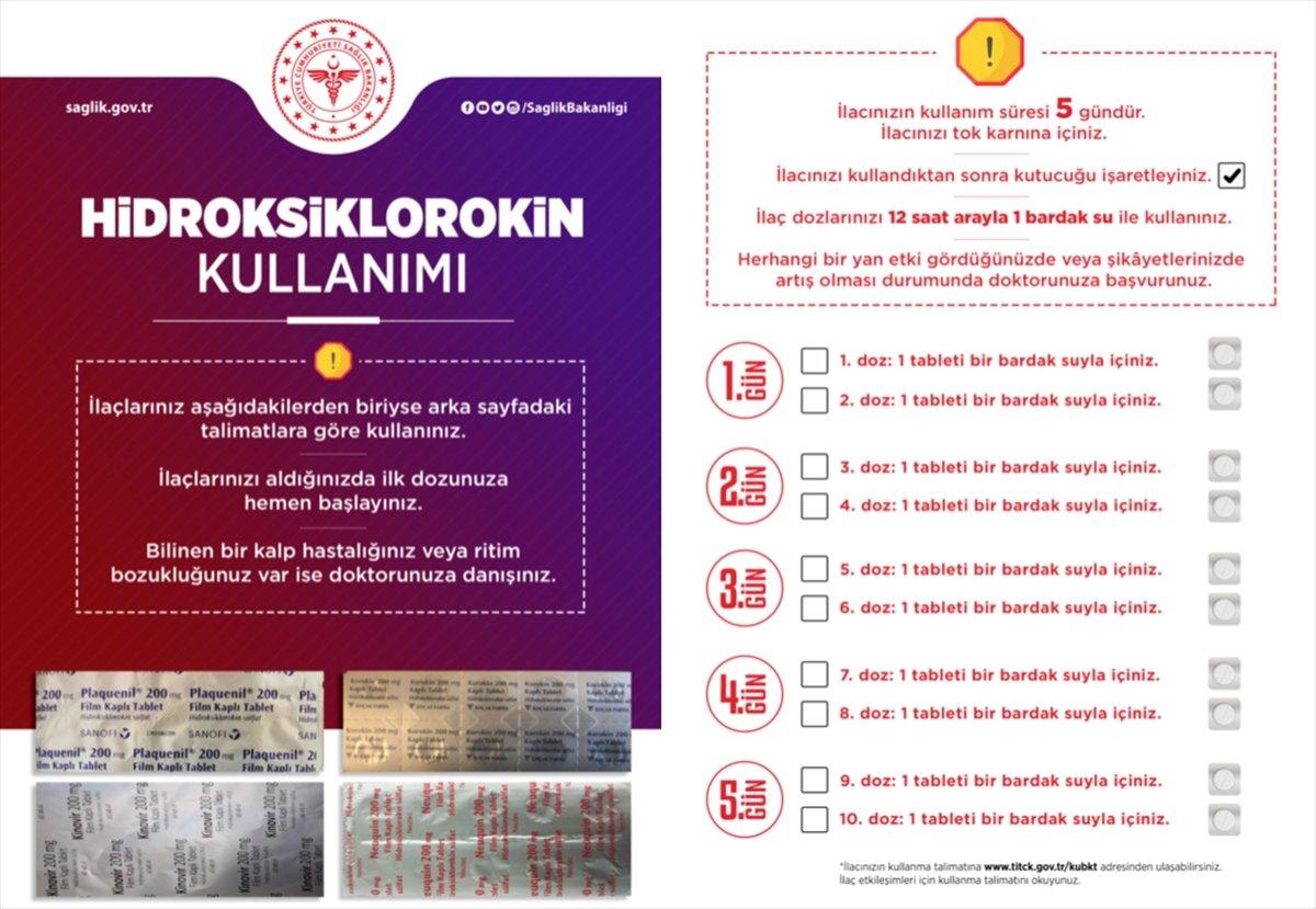 Sağlık Bakanlığı, koronavirüs ilaçlarının doğru kullanımı için broşür hazırladı