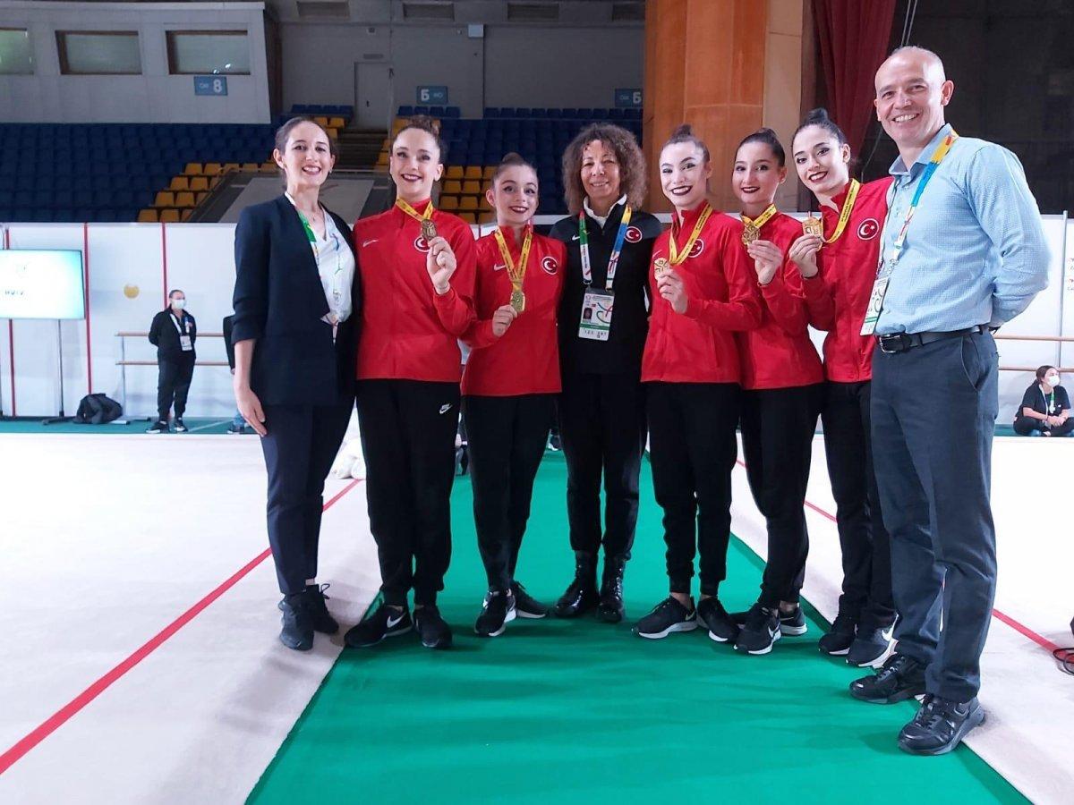 Ritmik Jimnastik Grup Milli Takımı Avrupa Şampiyonu oldu