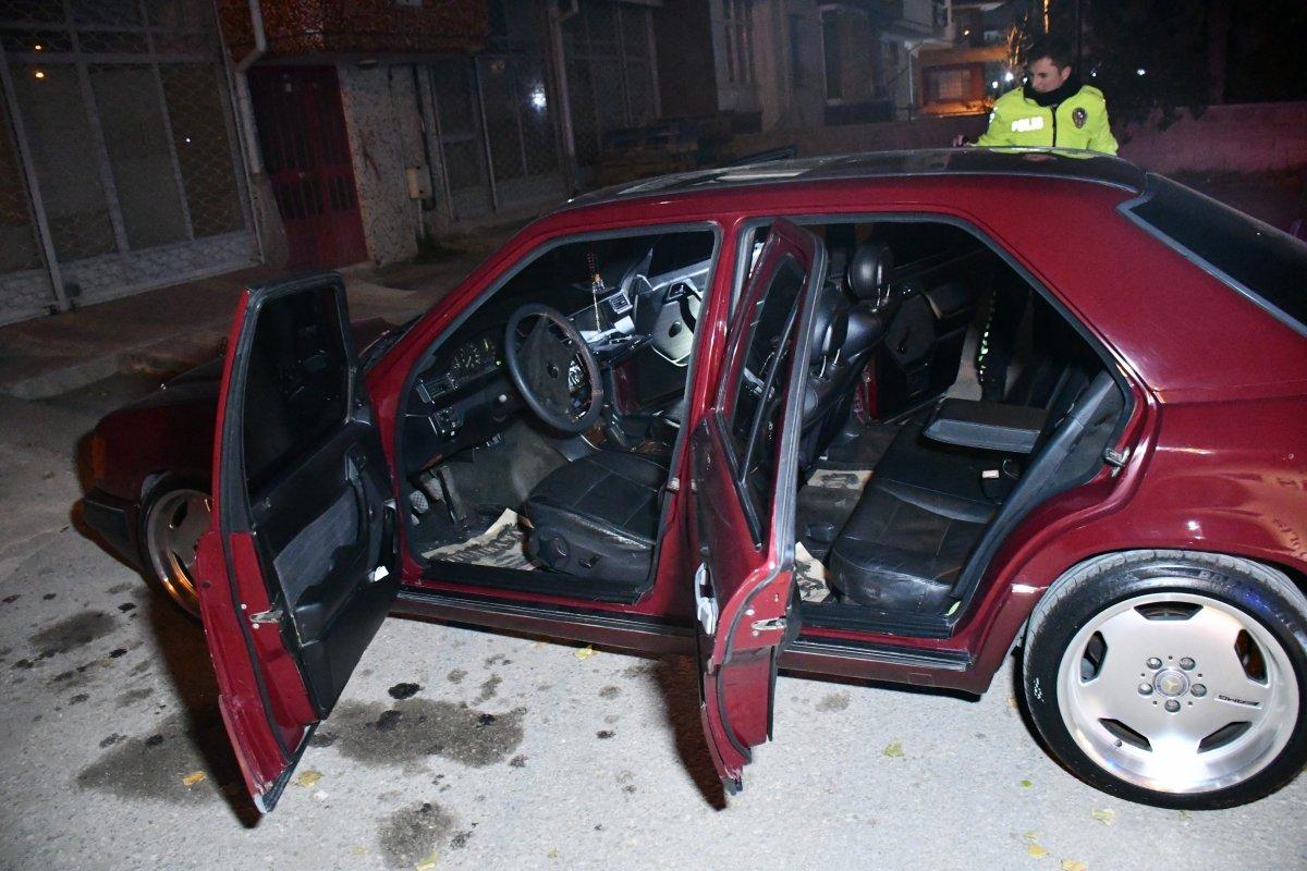 Aksaray'da 'dur' ihtarına uymayan sürücü kaçtı