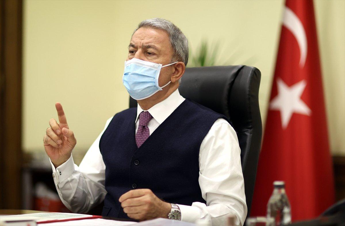 Hulusi Akar: TSK'ya dil uzatanlara karşı ne gerekiyorsa yapılacak