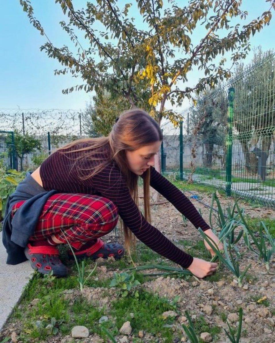 Gizem Karaca, organik tarıma başladı