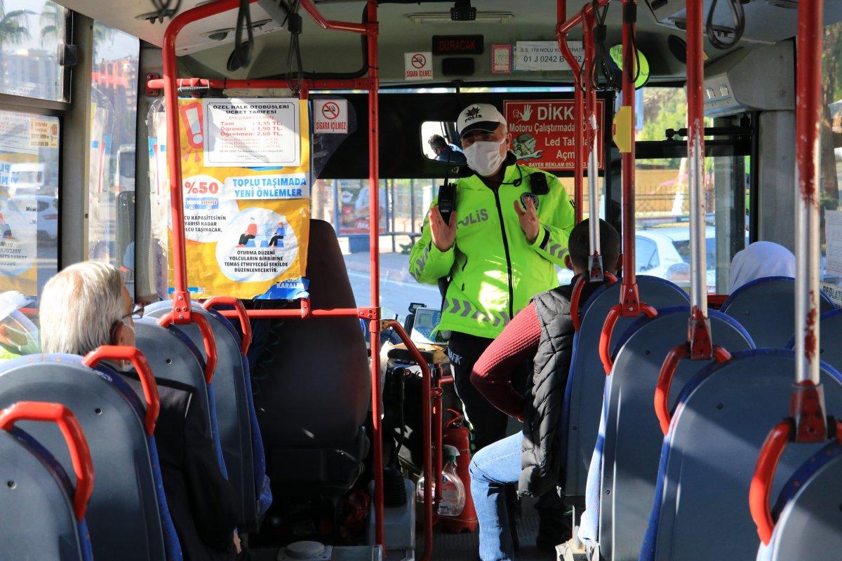 Adana’da maske cezası yiyen kadın, polisleri tehdit etti