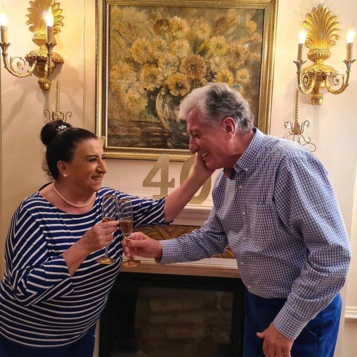 Perran Kutman ve Koral Sarıtaş'ın 40. yıl kutlaması