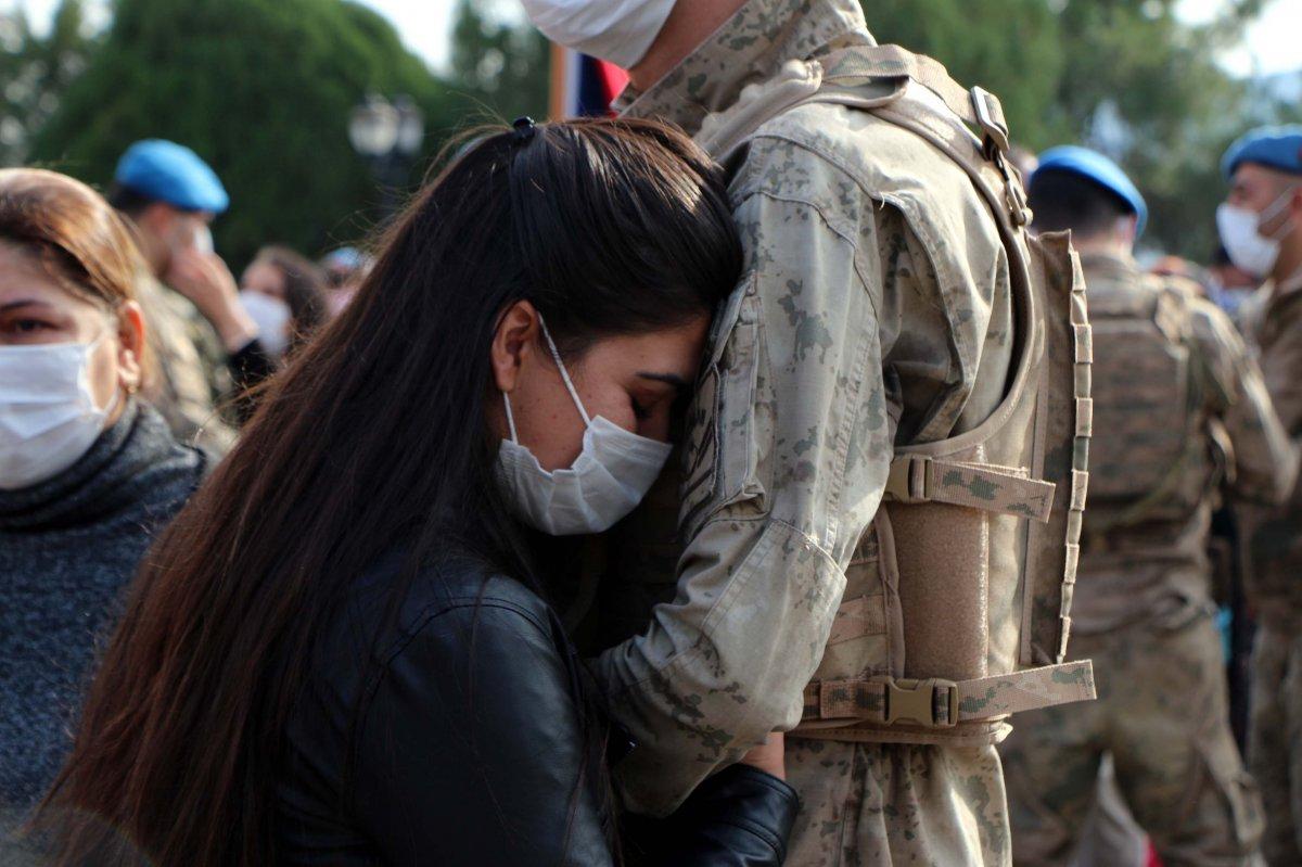 Adıyaman’da 241 komando, dualarla Suriye’ye uğurlandı