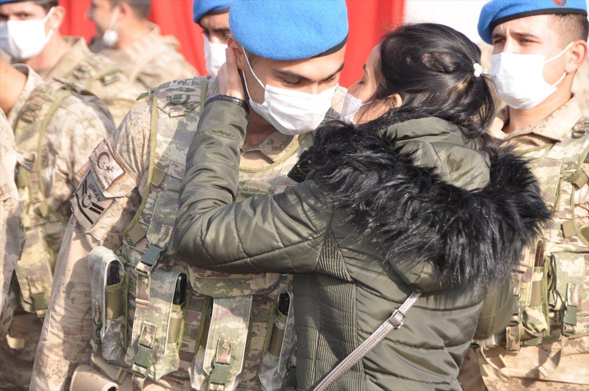 Adıyaman’da 241 komando, dualarla Suriye’ye uğurlandı