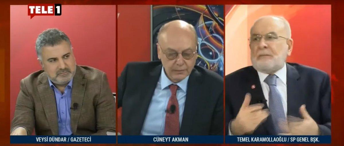 Temel Karamollaoğlu'nu kızdıran mayo sorusu