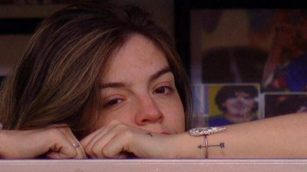 Maradona'nın kızı maçta gözyaşlarını tutamadı