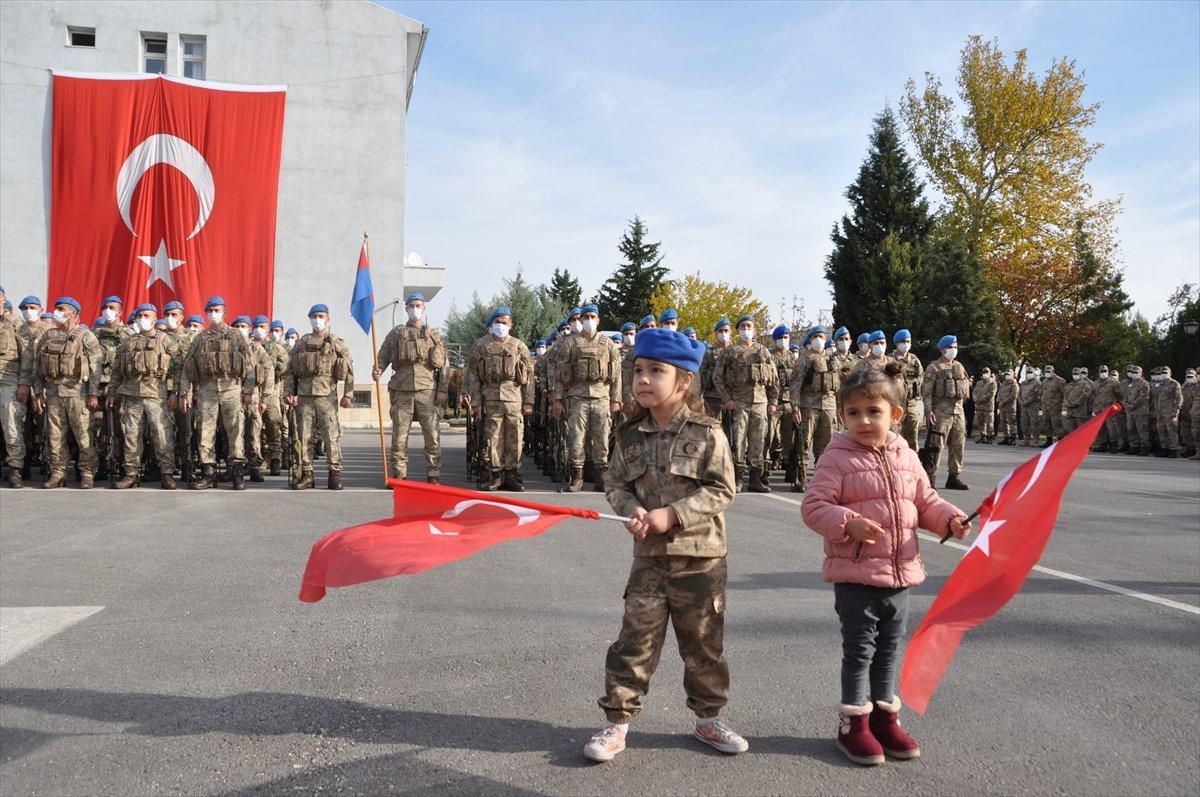 Adıyaman’da 241 komando, dualarla Suriye’ye uğurlandı