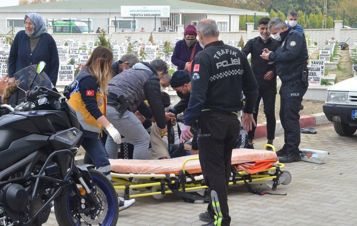 Manisa'da ağabeyini ve yengesini mezarlıkta vuran şüpheli yakalandı