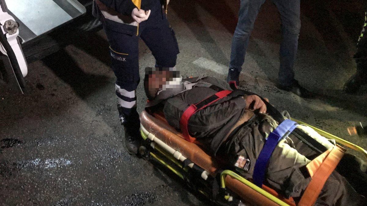 Bursa'da kardeşinin kamyonetini çalıp, kaza yaptı