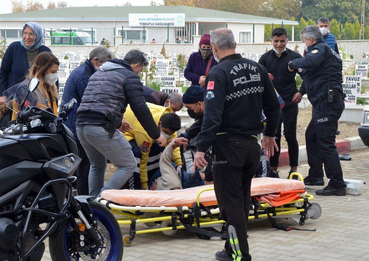 Manisa'da ağabeyini ve yengesini mezarlıkta vuran şüpheli yakalandı