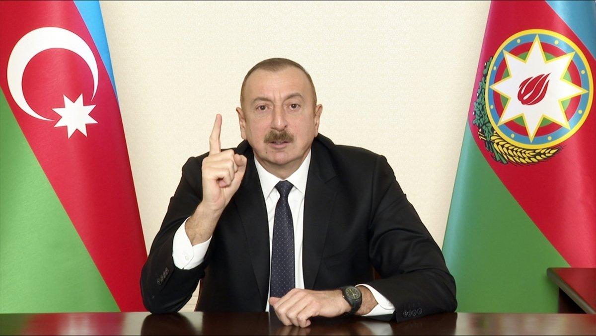İlham Aliyev: Düşmanı topraklarımızdan kovduk