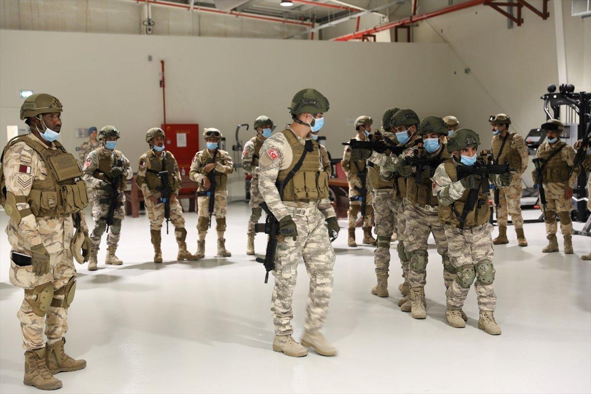 Milli Savunma Bakanlığı'ndan Katarlı komandolara eğitim