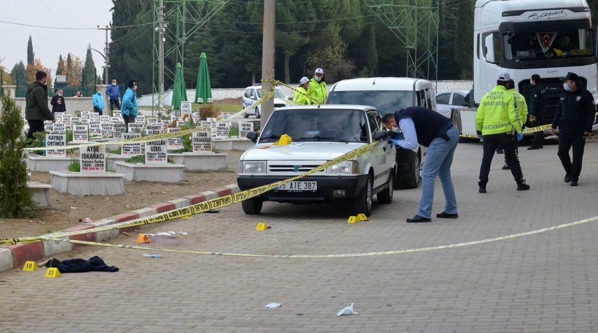 Manisa'da ağabeyini ve yengesini mezarlıkta vuran şüpheli yakalandı