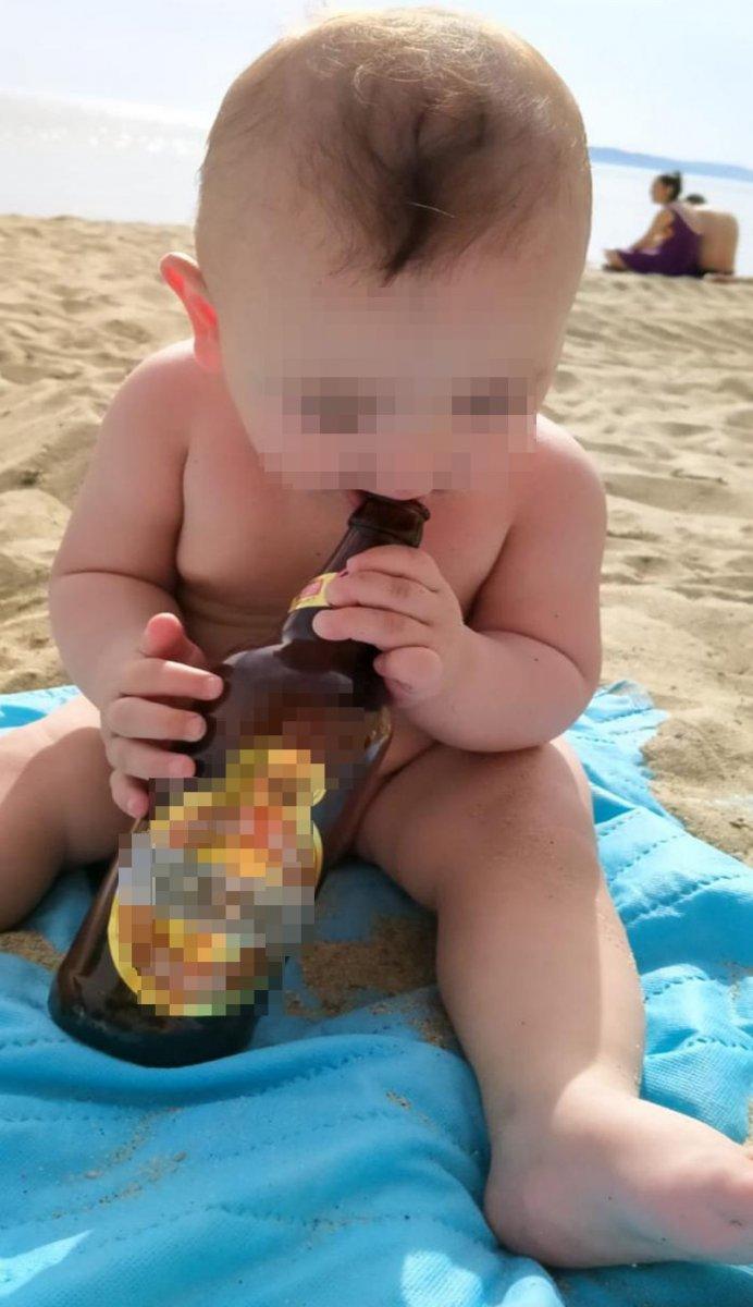 Kartal'da 1,5 yaşındaki çocuğuna alkol içiren anneye soruşturma