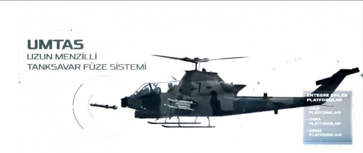 Roketsan yerli güdümlü füzenin görüntülerini paylaştı