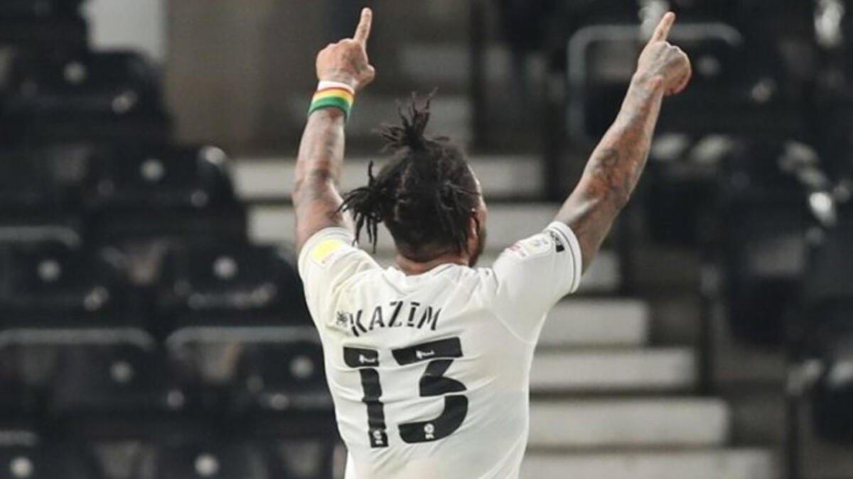 Colin Kazım İngiltere'de ilk golünü attı