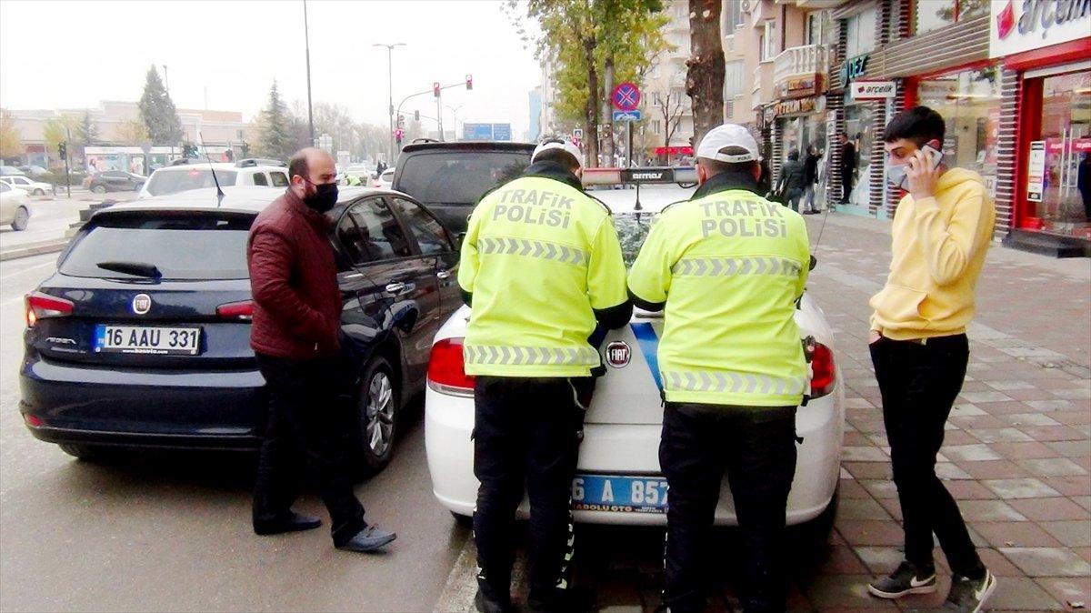 Bursa'da yaya öncelikli geçitlerde kurallara uymayanlara ceza