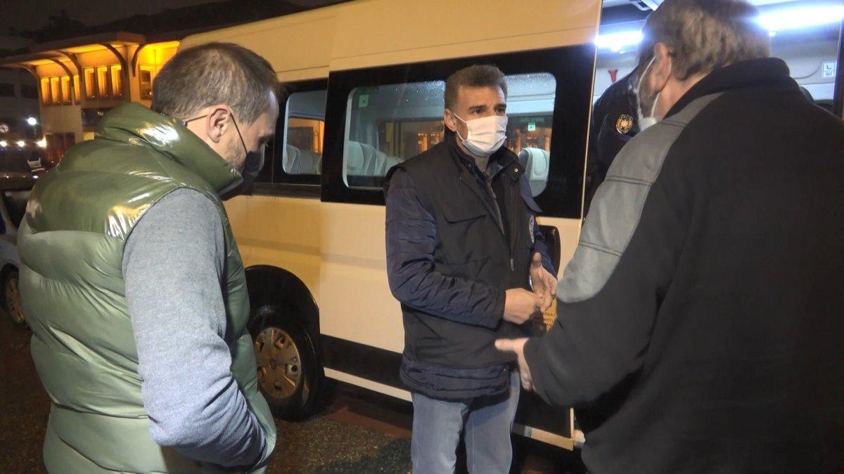 Bursa'da dolmuş şoförü yüzünden ceza yedi