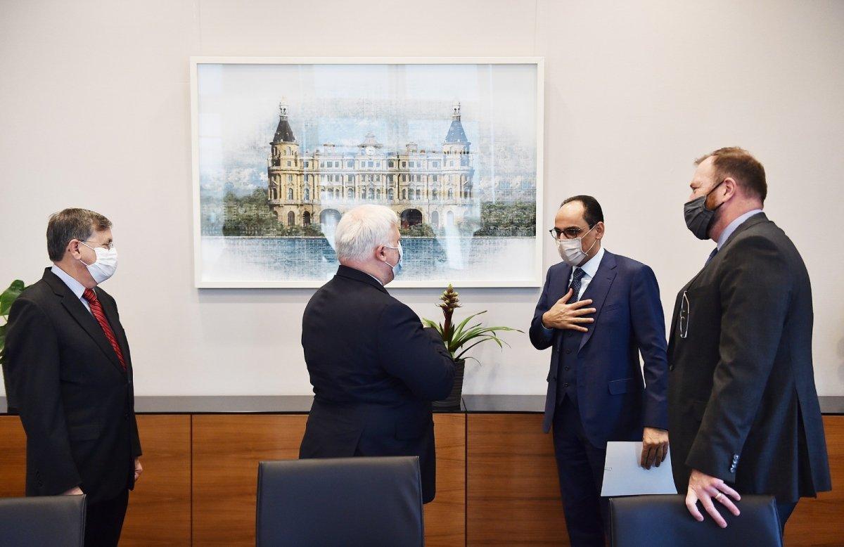 İbrahim Kalın, ABD’nin Suriye Özel Temsilcisi Rayburn ile görüştü