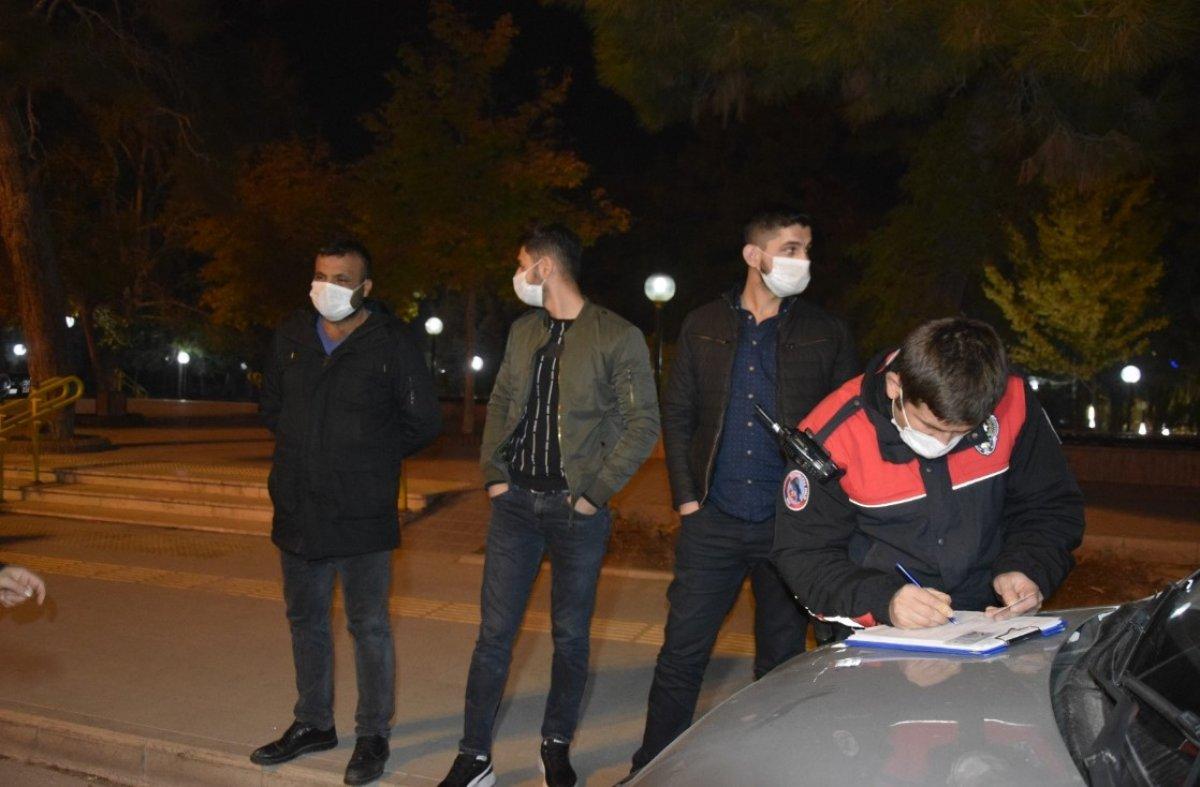 Burdur'da kısıtlamada dışarıda olan 4 kişi, 'haberimiz yoktu' dedi