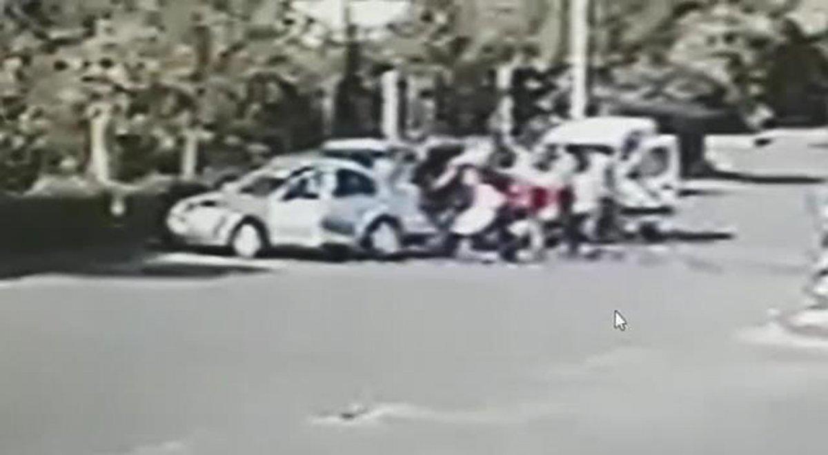 Antalya'da motosiklet sürücüsünü darbeden polise soruşturma