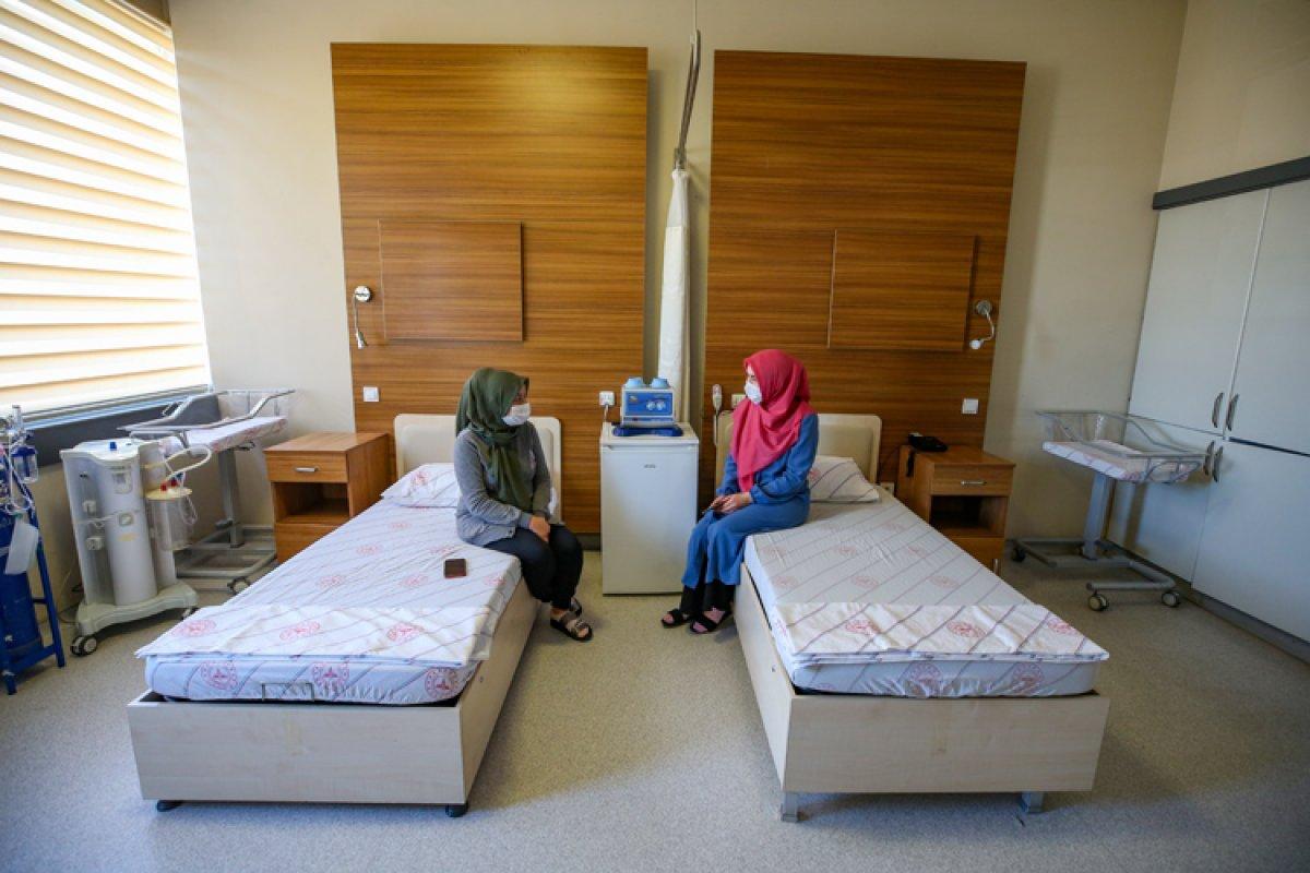 Kışın geldiği Van'da hamile kadınlar için 'anne oteli'