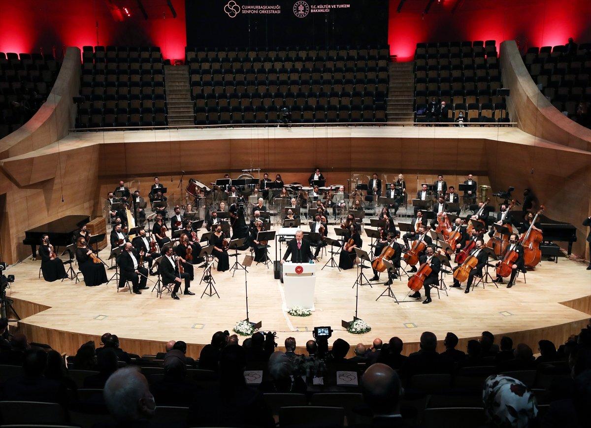 Cumhurbaşkanı Erdoğan: Türkiye kültür ve sanatta prangalarından kurtulmuştur