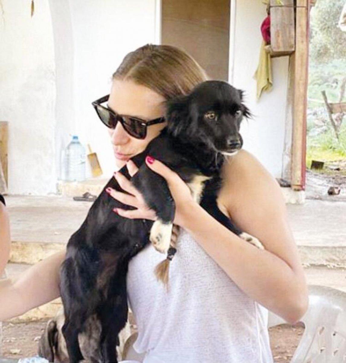 Serenay Sarıkaya, huzuru doğada buldu