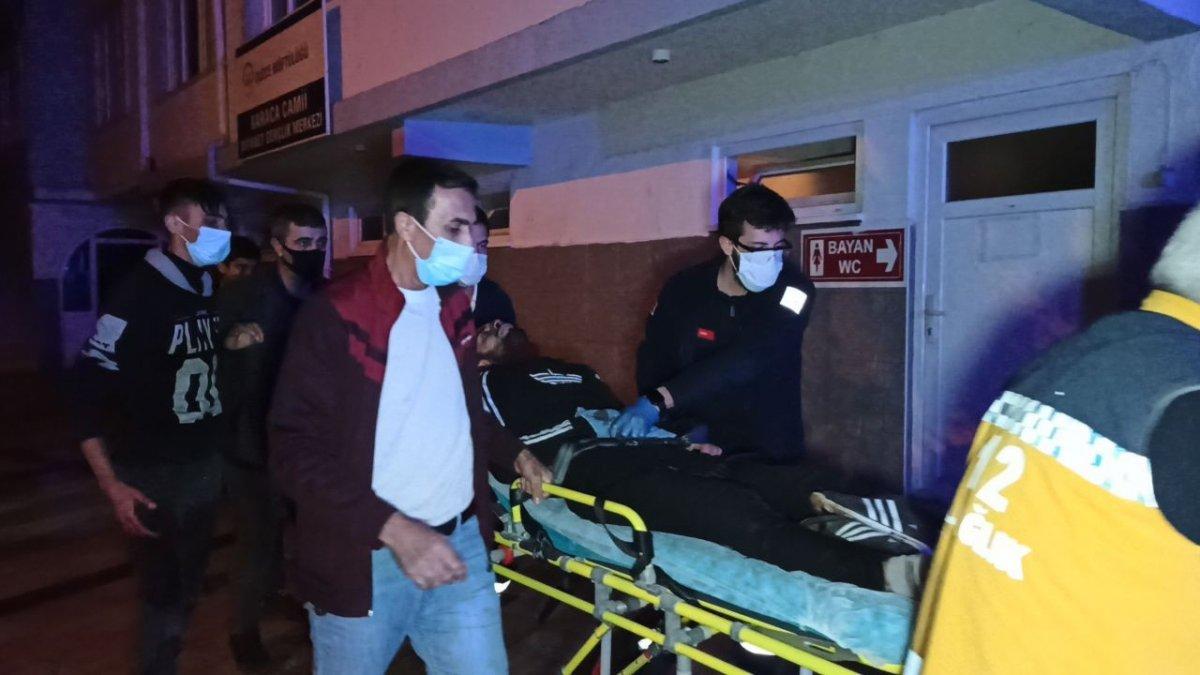 Düzce'de koronavirüse yakalandığını öğrenince, cinnet geçirdi