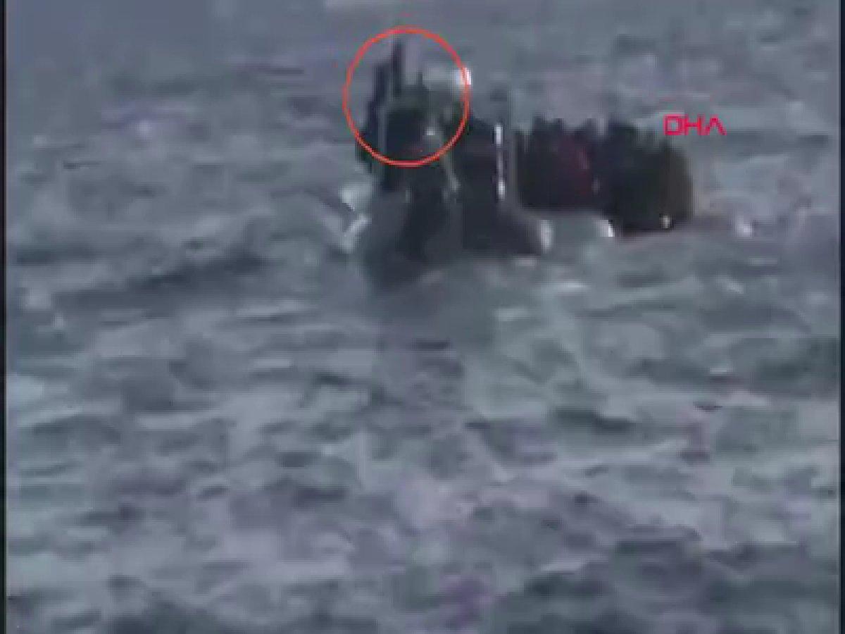 Ege'de, 'geri itmeyi' inkar edenleri yalanlayan görüntüler