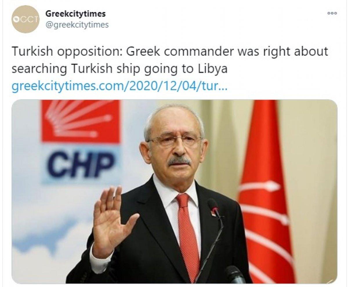 Yunan medyası Kılıçdaroğlu’na destek çıktı