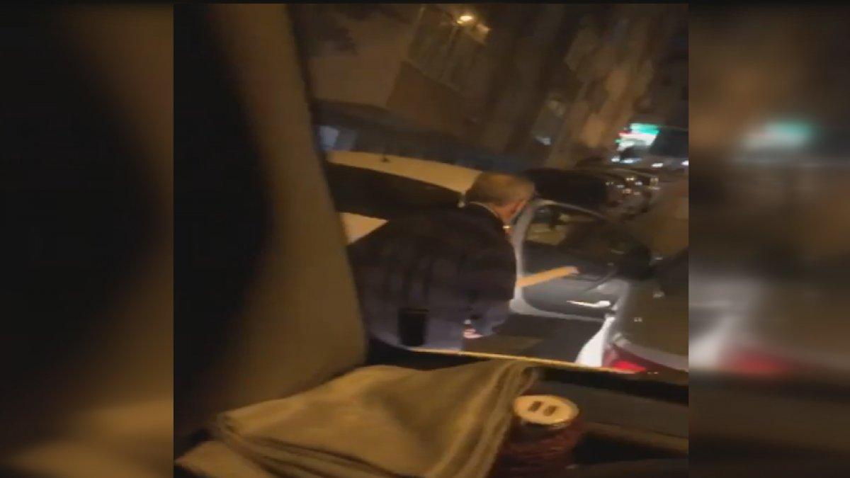 Küçükçekmece'de hastane personelinin olduğu servise saldırı