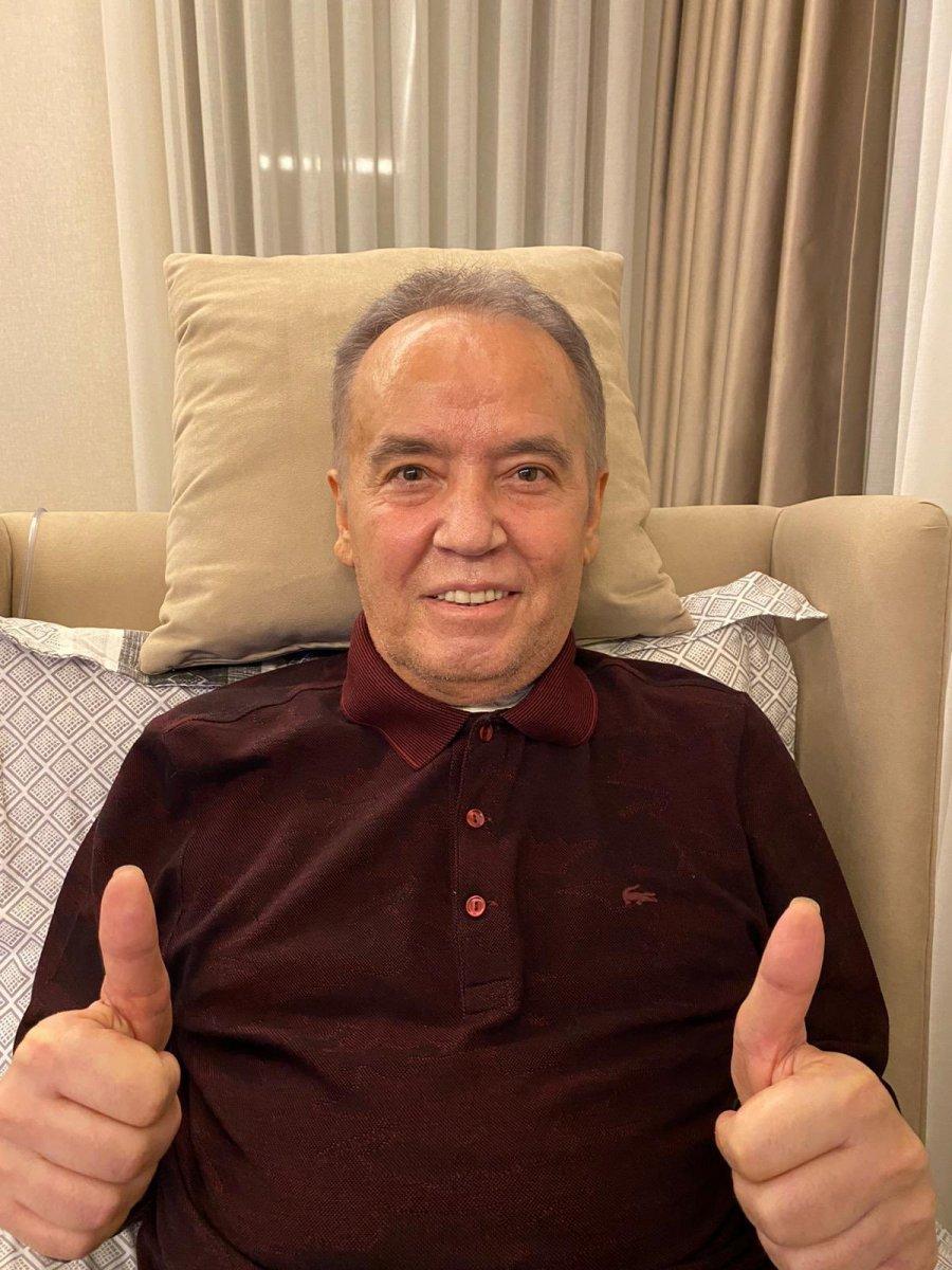 Muhittin Böcek taburcu oldu