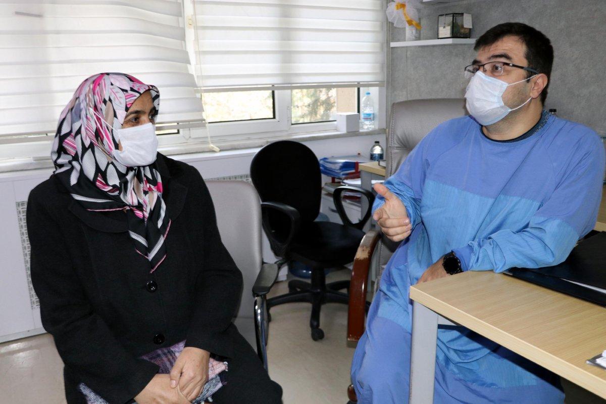 Eskişehir'de karnından üç bebek büyüklüğünde tümör çıkarıldı