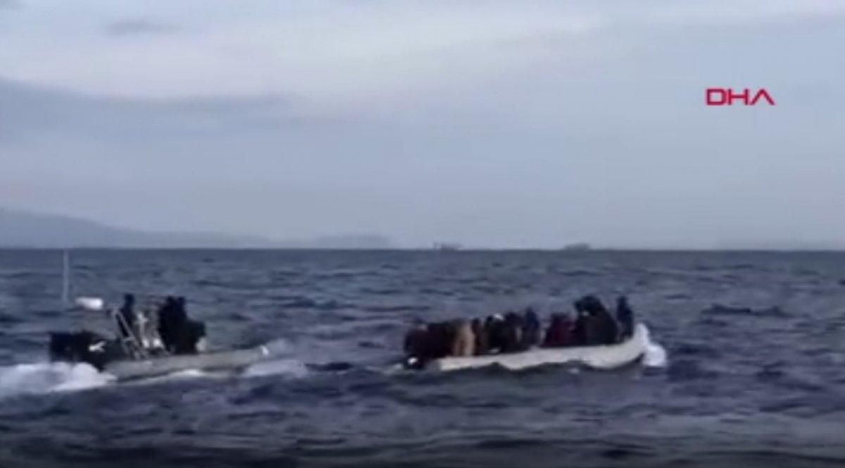 Ege'de, 'geri itmeyi' inkar edenleri yalanlayan görüntüler