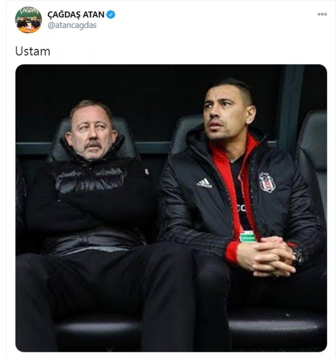 Çağdaş Atan kırmızı kart gördü