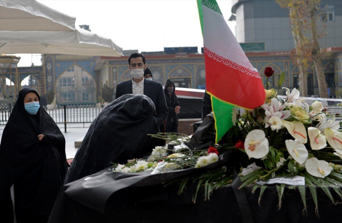 İran'da Muhsin Fahrizade'nin mezarına ziyaret