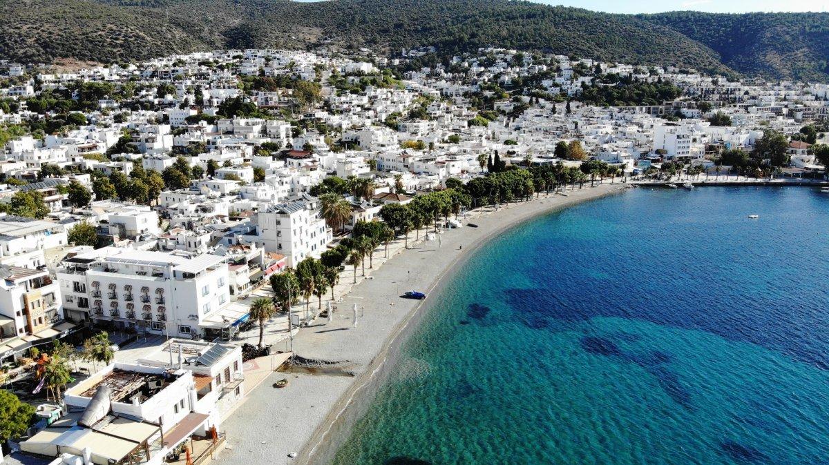Bodrum en sessiz gününü yaşıyor