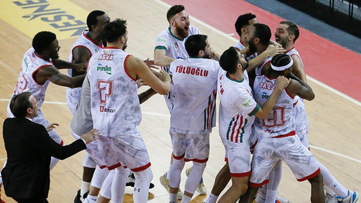 Pınar Karşıyaka, Bahçeşehir Koleji'ni mağlup etti