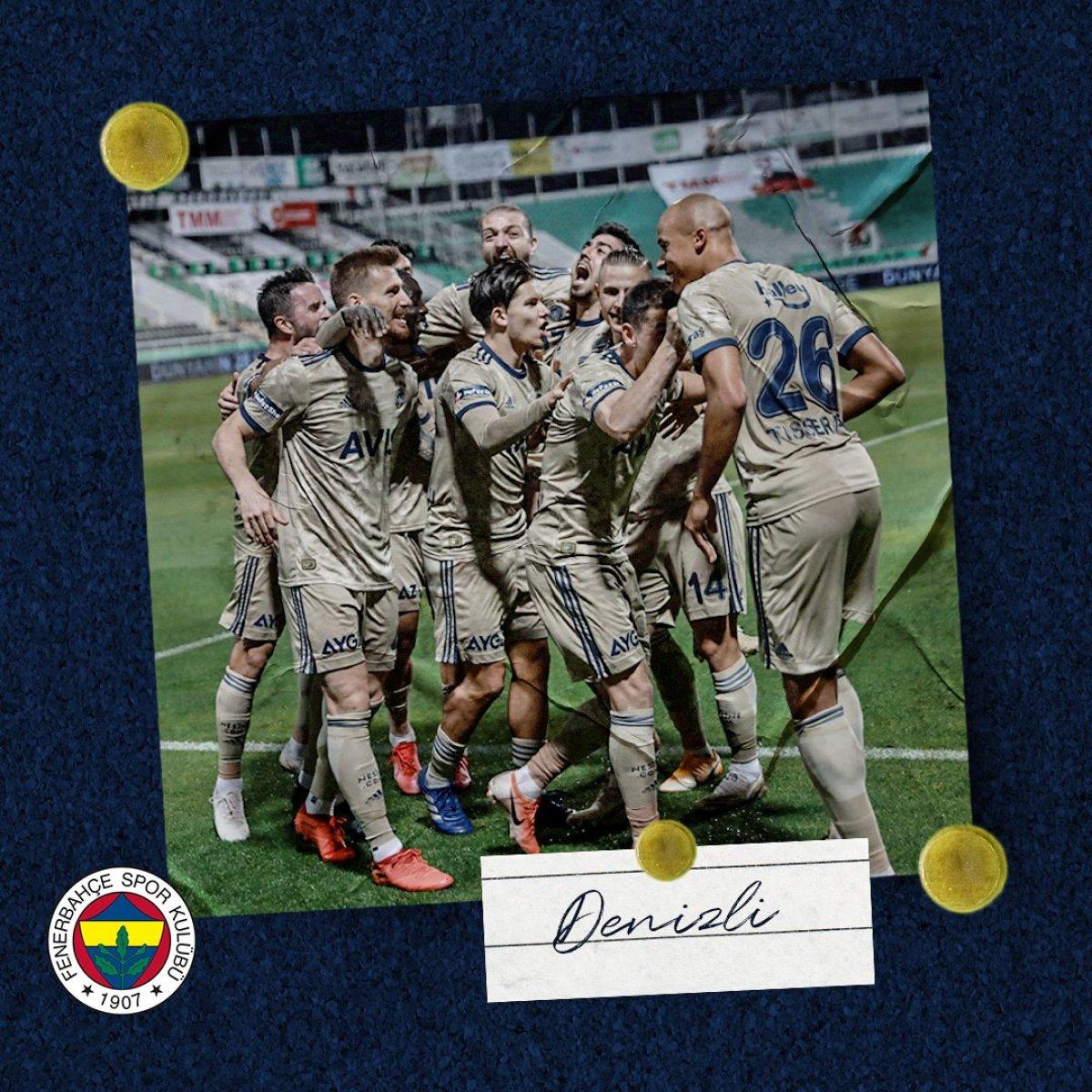 Fenerbahçe, Denizlispor'a gönderme yaptı