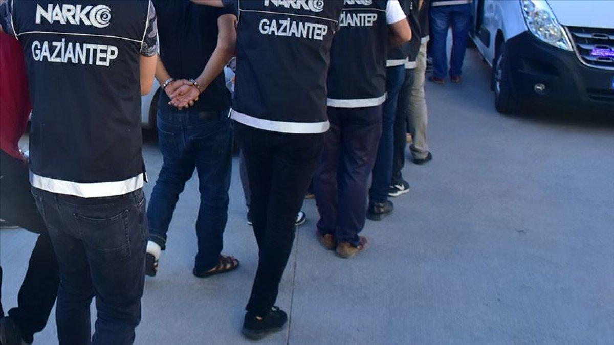 Gaziantep'te uyuşturucu operasyonu: 49 gözaltı